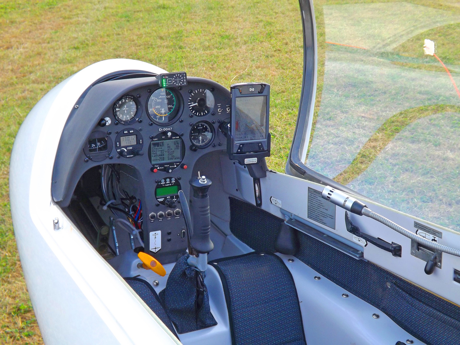 Im Cockpit